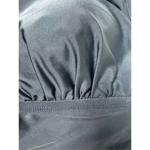 LYSA Kylie High Neck Plus Size One Piece Black Swimsuit Size 1X (18-20) - Picture 15 of 16